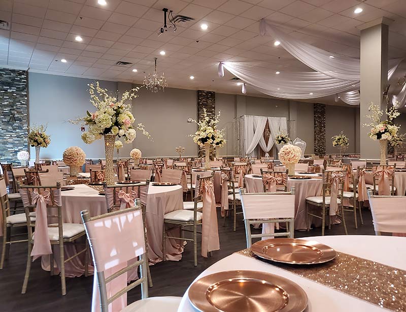 marquis ball room  San Antonio party venue to host celebrations with all-inclusive decorations