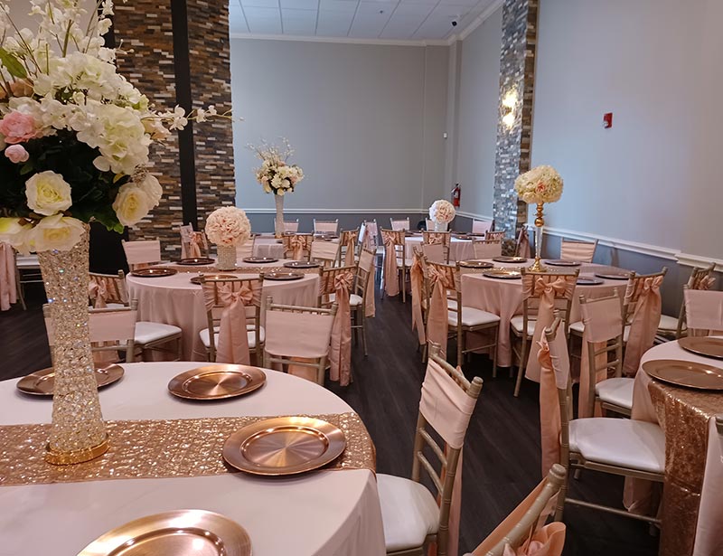 Sweet 16 pink balloon backdrop