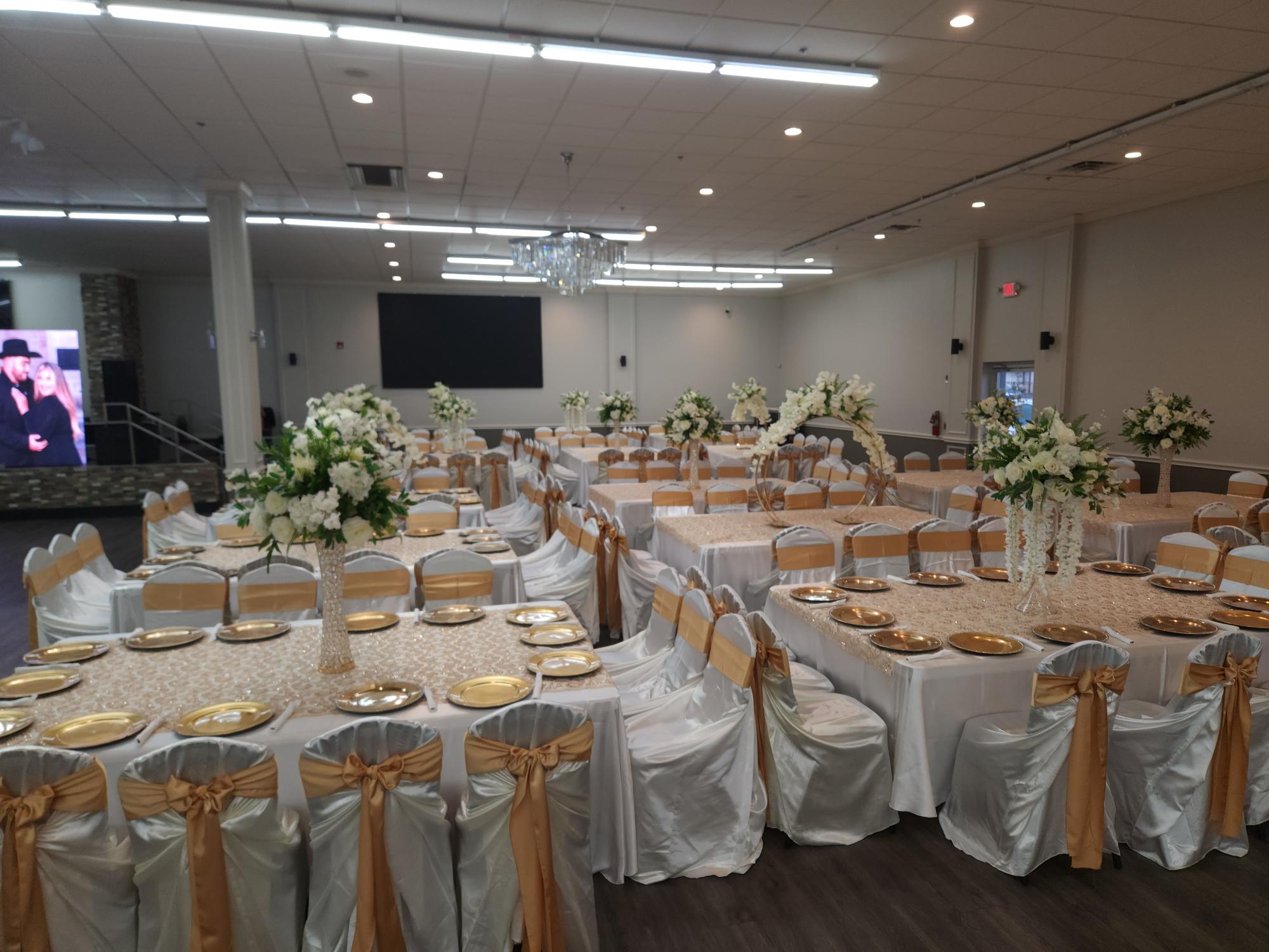 Value-focused event center with décor included