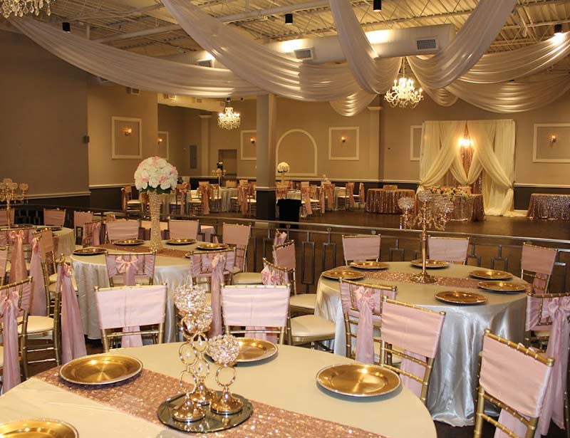 le rose ballroom birthday party and quinceanera venues for rent in San Antonio