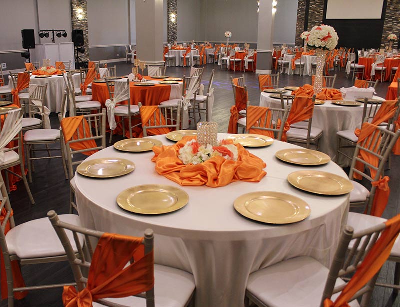 Sweet 16 cake table decorated with flowers