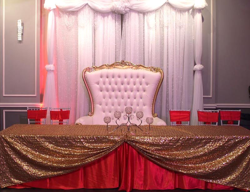 crown jewel ballroom for birthday party places with throne