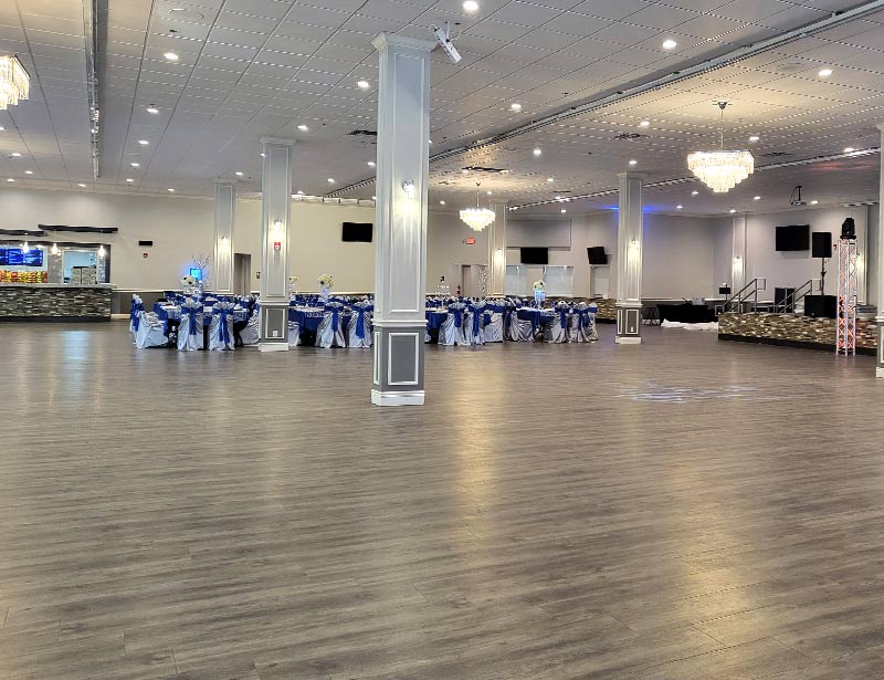 lucky ballroom for rent near me with large dance floor space